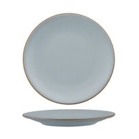 ROUND COUPE PLATE- BLUESTONE (Box of 6)